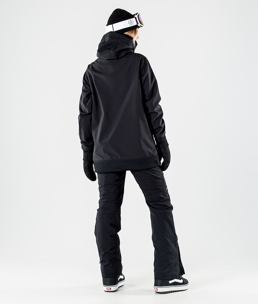 Dope Yeti W 10k Snowboardjacke Damen Schwarz | 960-VJKYQR