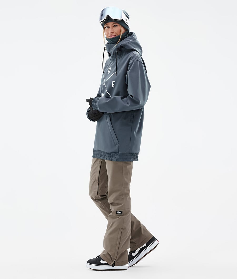 Dope Yeti W Snowboardjacke Damen Blau | 057-AFRQYT