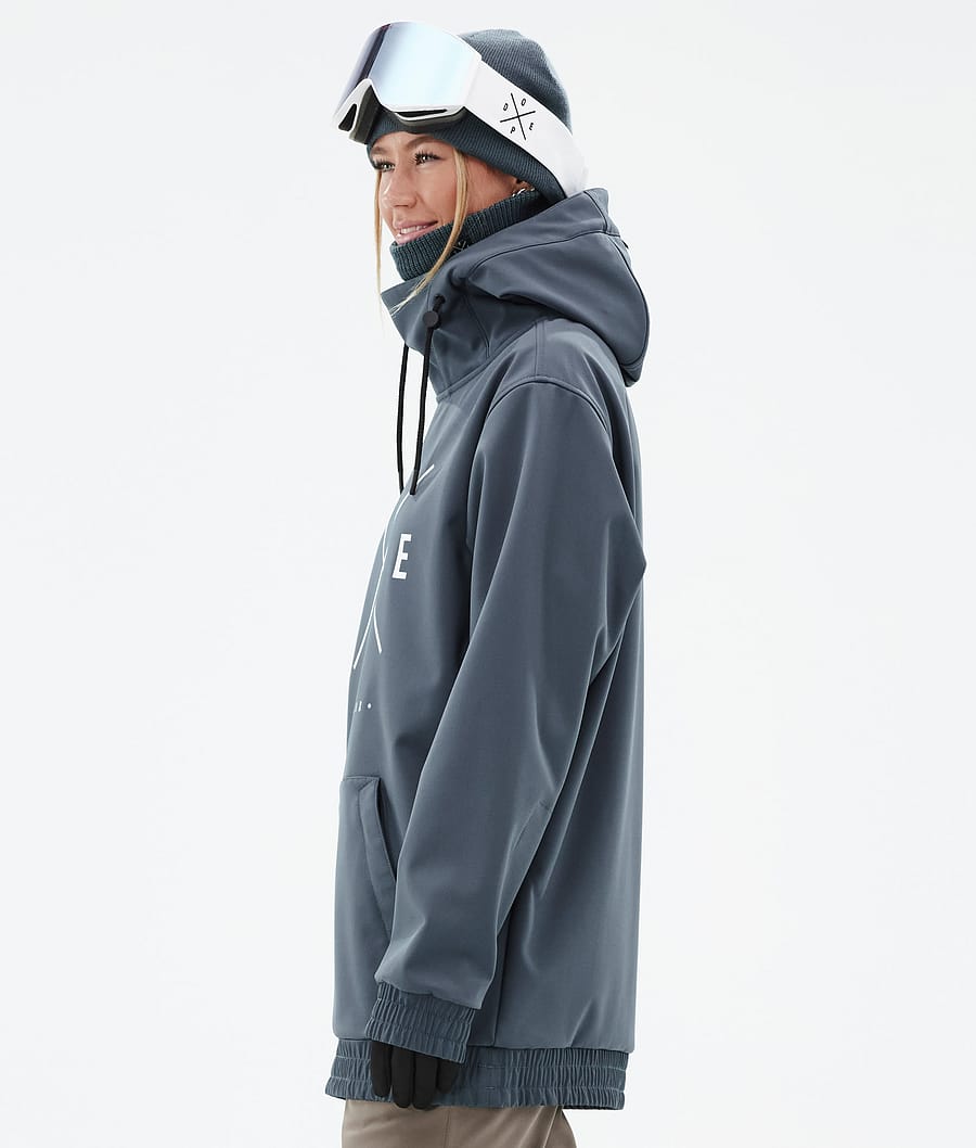 Dope Yeti W Snowboardjacke Damen Blau | 057-AFRQYT