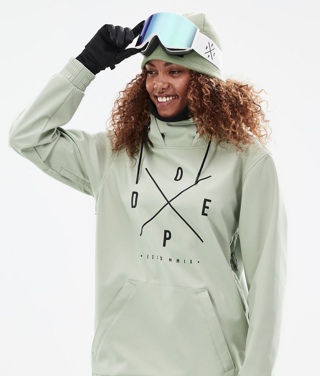 Dope Yeti W Snowboardjacke Damen Grün | 145-AHQSNC