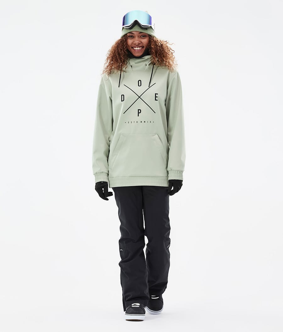 Dope Yeti W Snowboardjacke Damen Grün | 145-AHQSNC