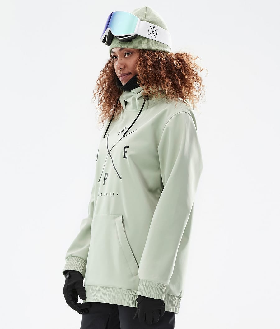 Dope Yeti W Snowboardjacke Damen Grün | 145-AHQSNC