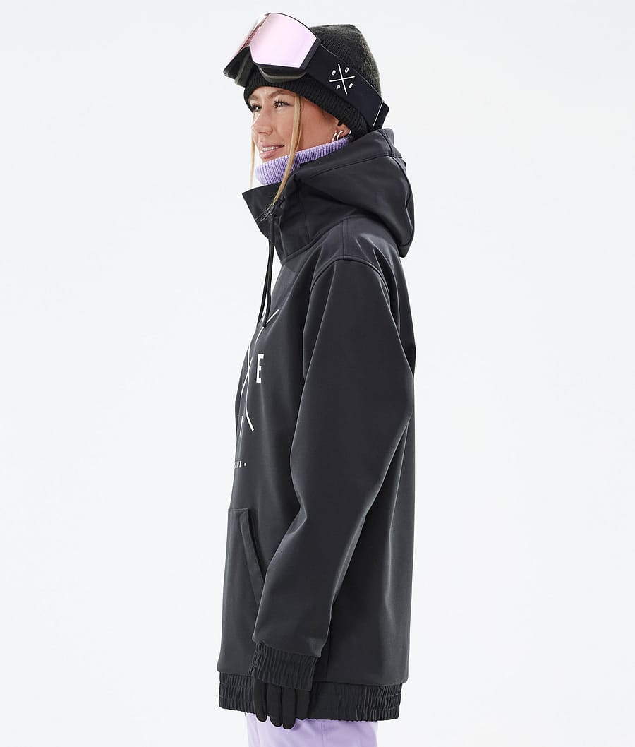 Dope Yeti W Snowboardjacke Damen Schwarz | 309-WZMIUN